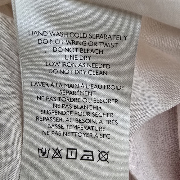 Anthropologie Maeve Draped Tie-Neck Midi Dress - Picture 13 of 13